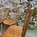 Set of 6 Floride Baumann chairs