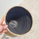 Tabouret champignon en bambou 1980