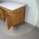 Large oak architect desk / table 1940's