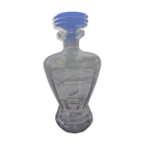 Black smoked glass decanter