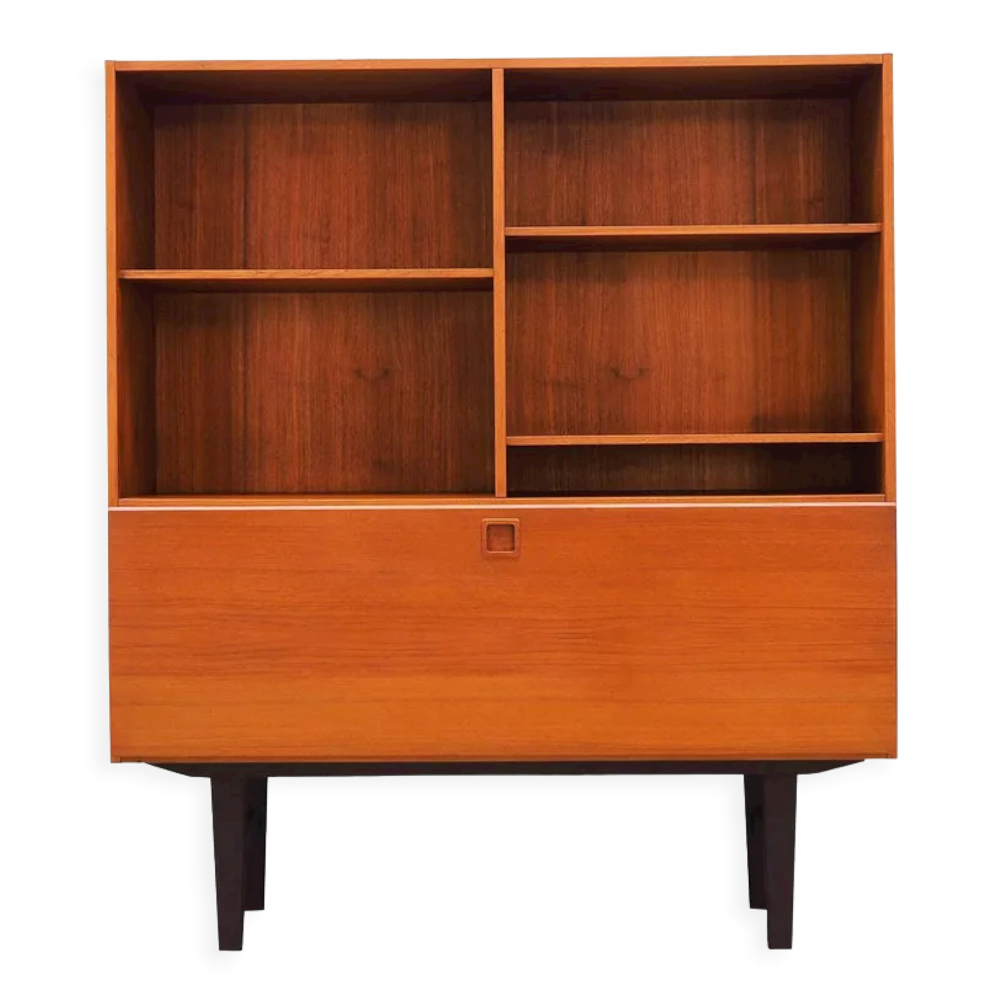 Bookcase teak, Danish design, 70, designer: Løvig Nielsen