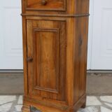Antique bedside table with marble top