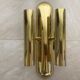 Design mid-century wall brass wall lamp, around 1970s
