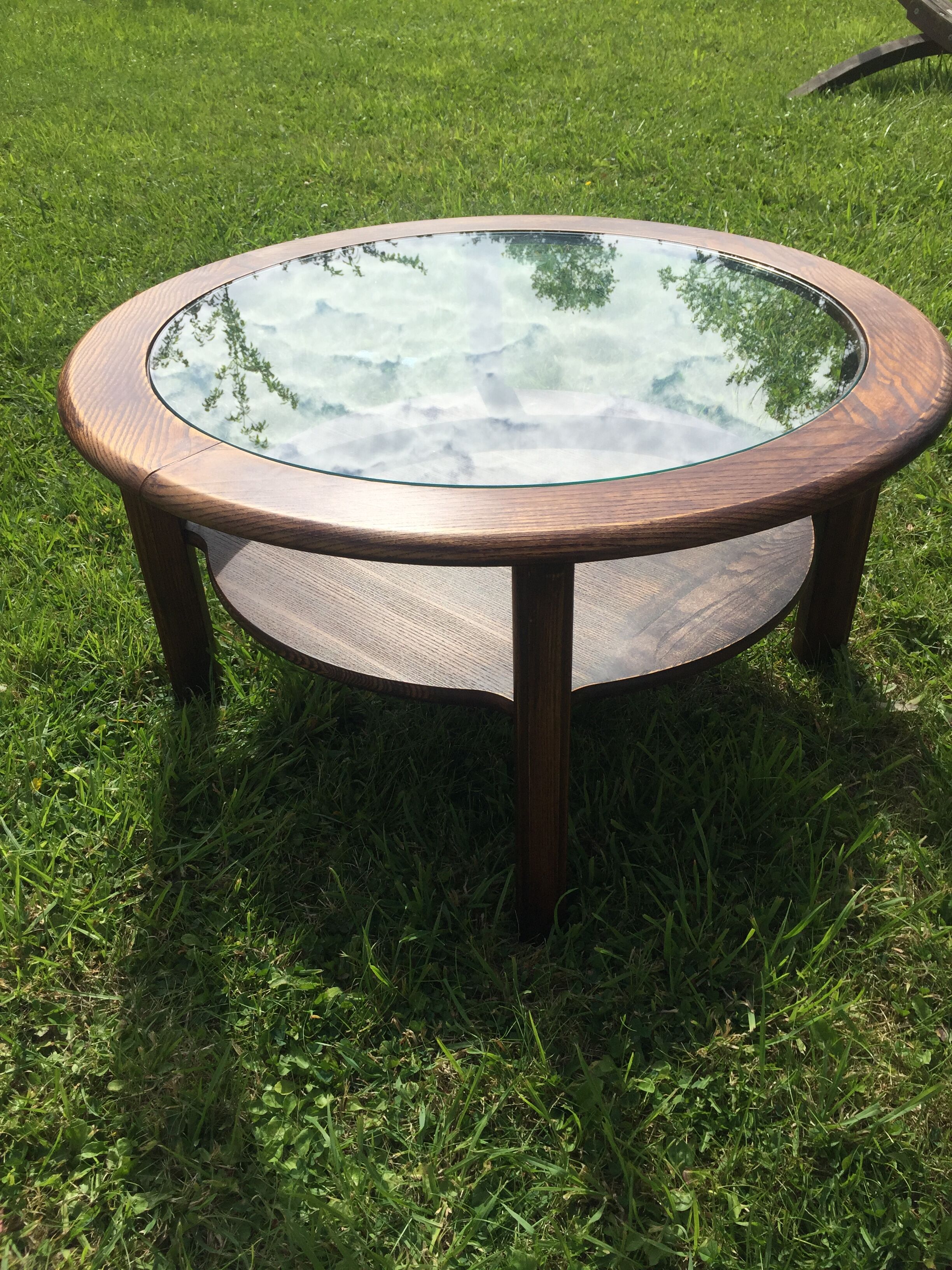 Vintage gplan round coffee table