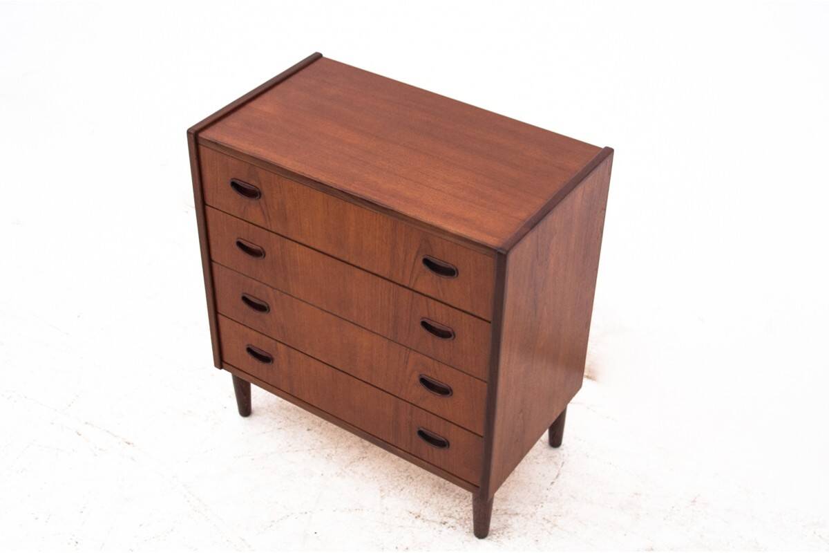 Teak chest of drawers, Denmark, 1960s