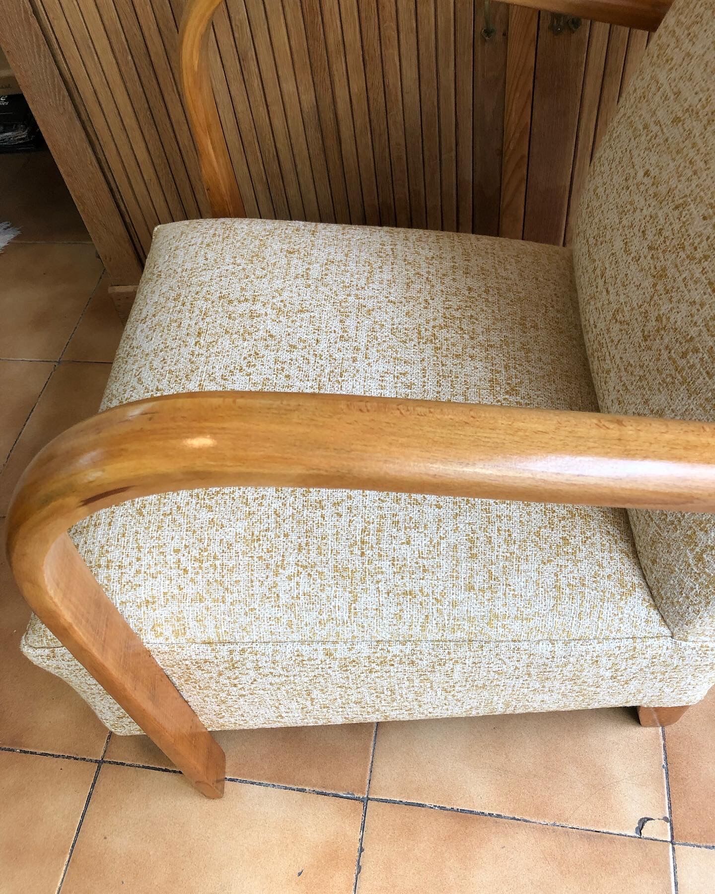 Fauteuil Art déco - années 30 rénové