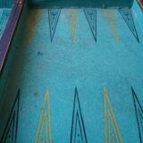Former French Backgammon of 1930-1940 Vintage Table Game / Board Game