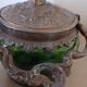 Antique biscuit tin.