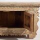 Antique mint green patinated TV cabinet (c.1900) #33