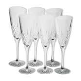 Set de 6 flûtes à champagne