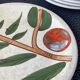 6 ceramic plates, Terragona model, San Marciano, Italy, 1970