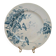 Antique plate Terre de Fer Le Bûcheron Paris – Blue bird decoration