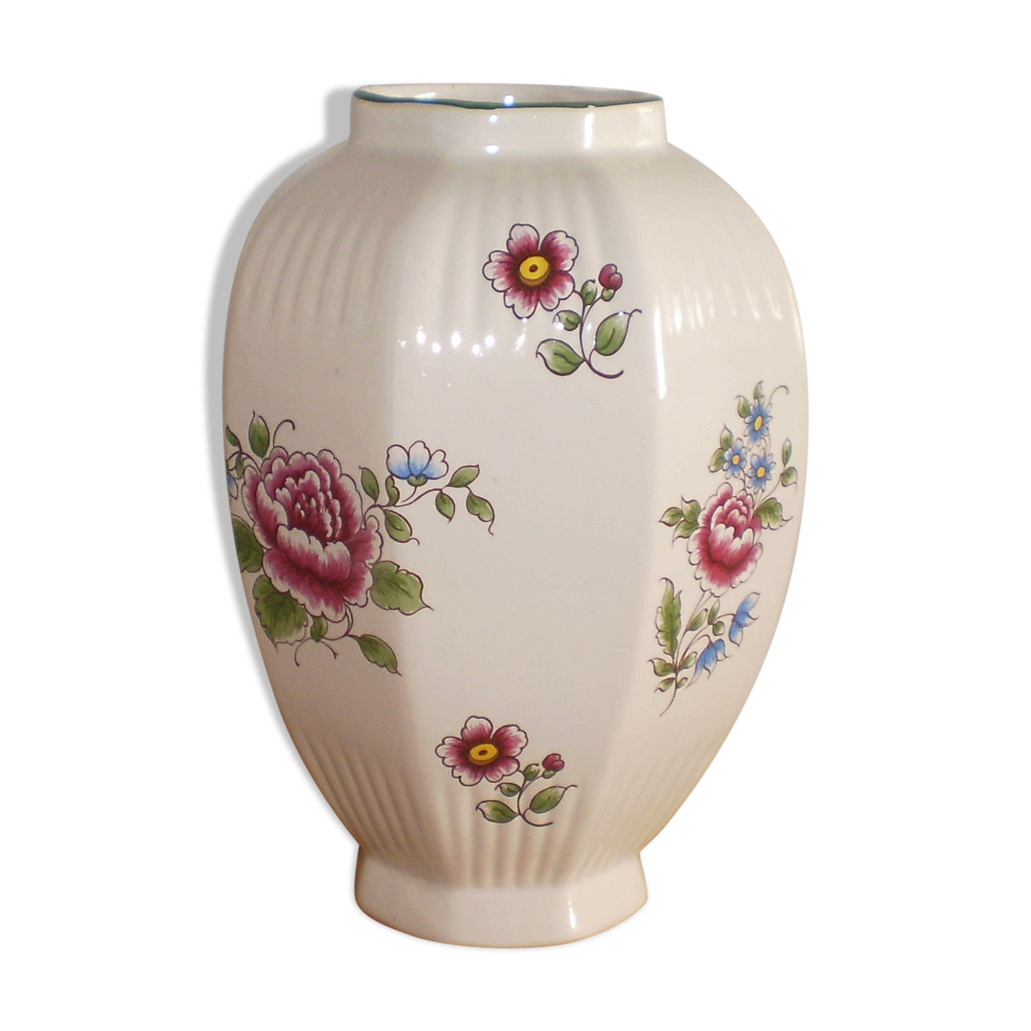Floral decor vase