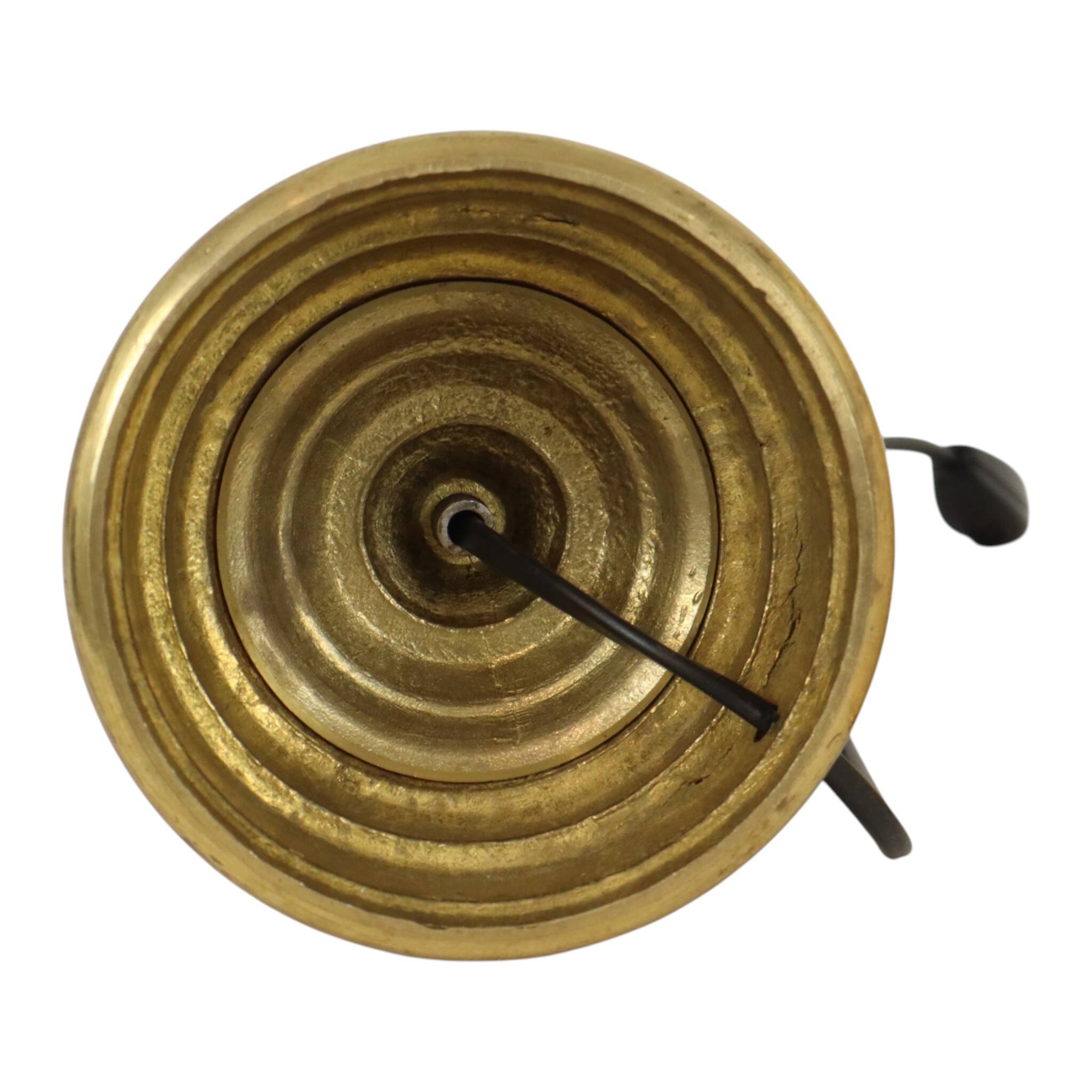 Large Brass Table Lamp Classic French Empire Style