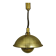 1970s Brass Pendant Light by WKR Leuchten