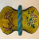 Longwy enamel basket