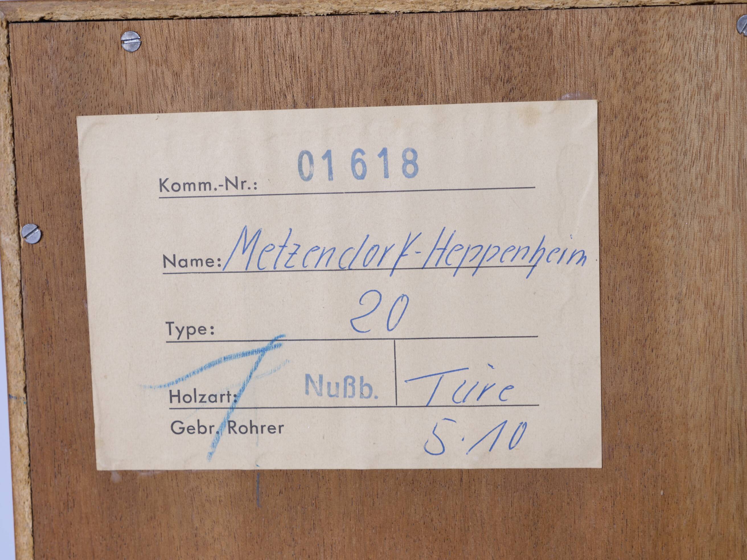 Mid-Century Design Walnut Bookshelf from Germany, 1960s