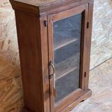 Display case to hang in old teak