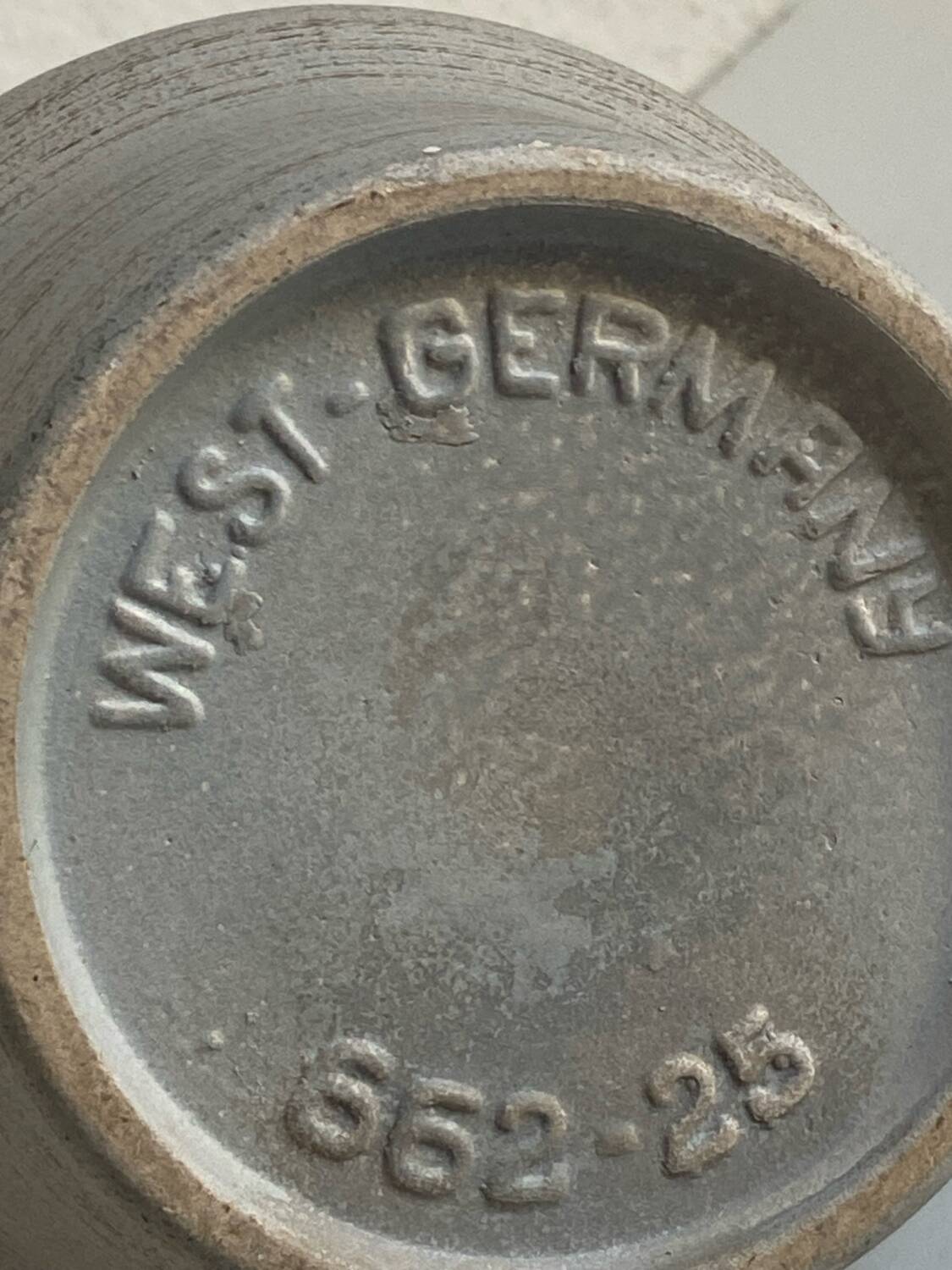 West Germany ceramic vase 26cm.