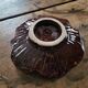 Vintage enamelled ceramic “flower” pocket emptier from the 60s/70s