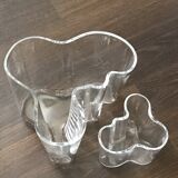 Duo of vases savoy design Alvar Aalto