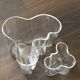 Duo of vases savoy design Alvar Aalto