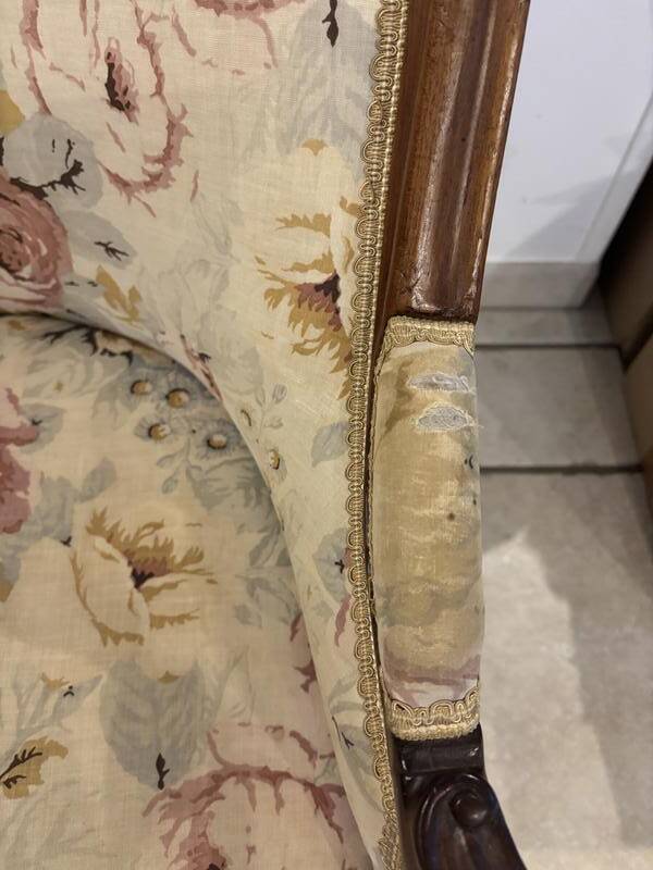 Fauteuil - Crapaud - Chauffeuse gondole Napoléon III