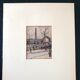 André Duculty (1912-1990) Watercolor on paper "Stoven, industrial zone" Signed lower right and