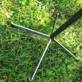 Coat rack on stainless steel stand year 70/80