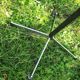 Coat rack on stainless steel stand year 70/80