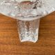 Olympics glass candle holder by Lars Hellsten for Orrefors, Sweden, 1984