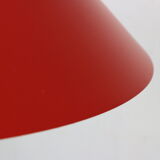 J.J.J. Hoogervorst Red Counter Balance Ceiling Lamp by Anvia Holland, 1950
