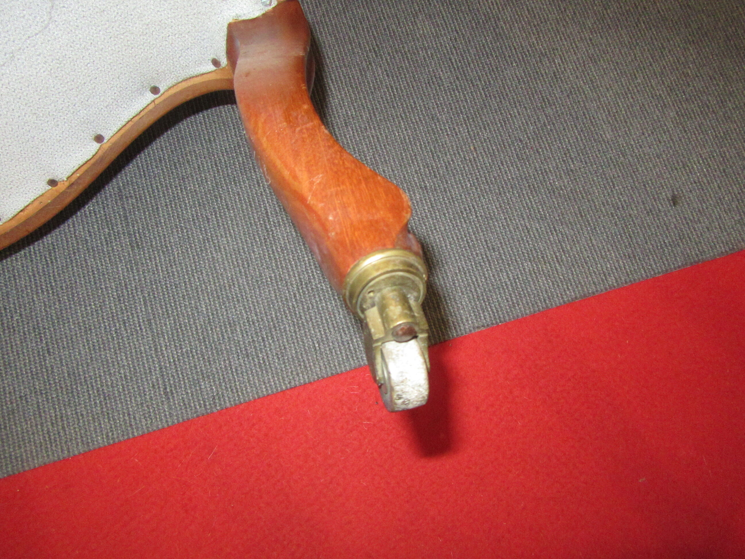 2 mahogany armchairs louis philippe