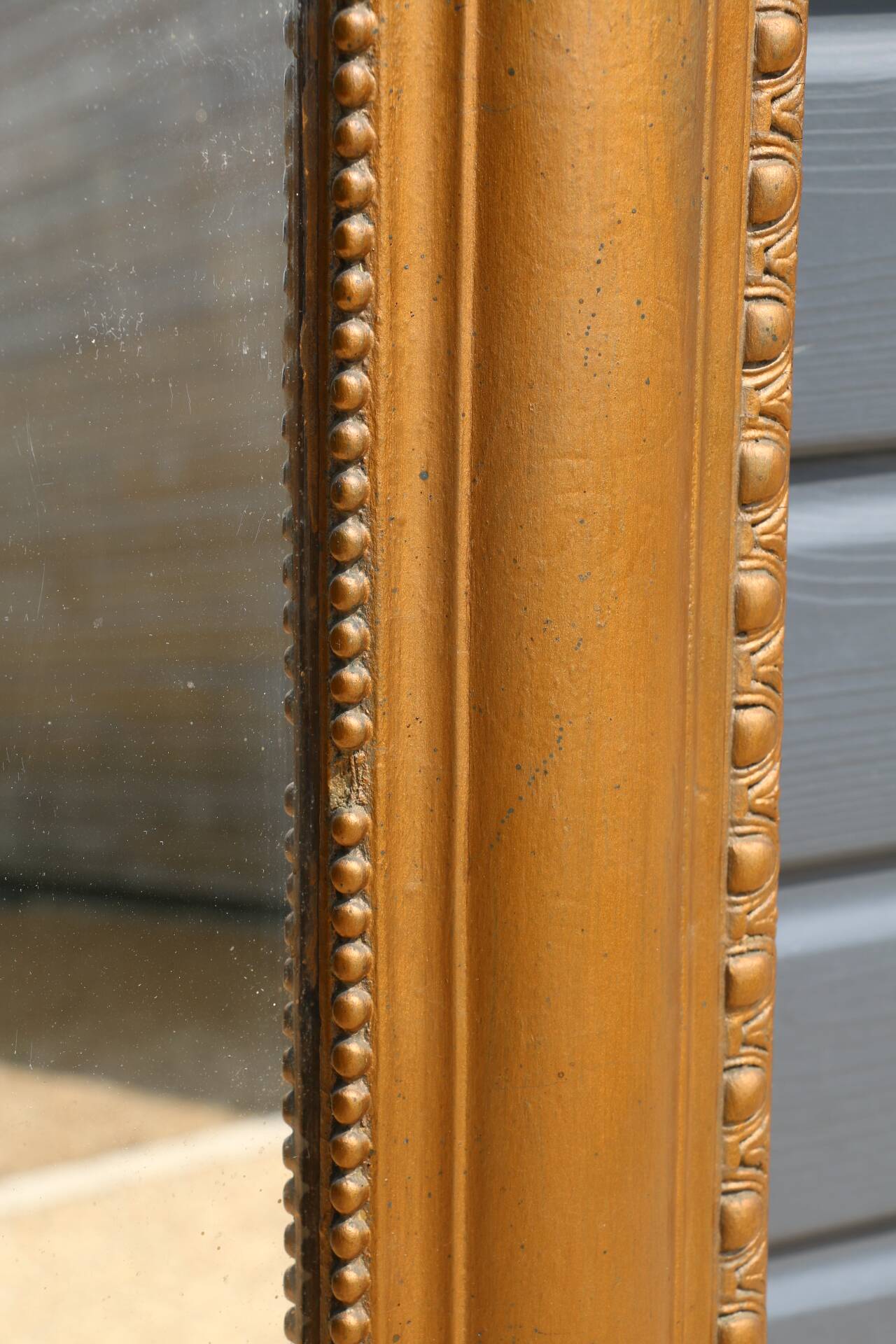 XXL antique gold mirror 1430mm