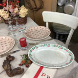 Plat ancien made in france digoin Sarreguemines