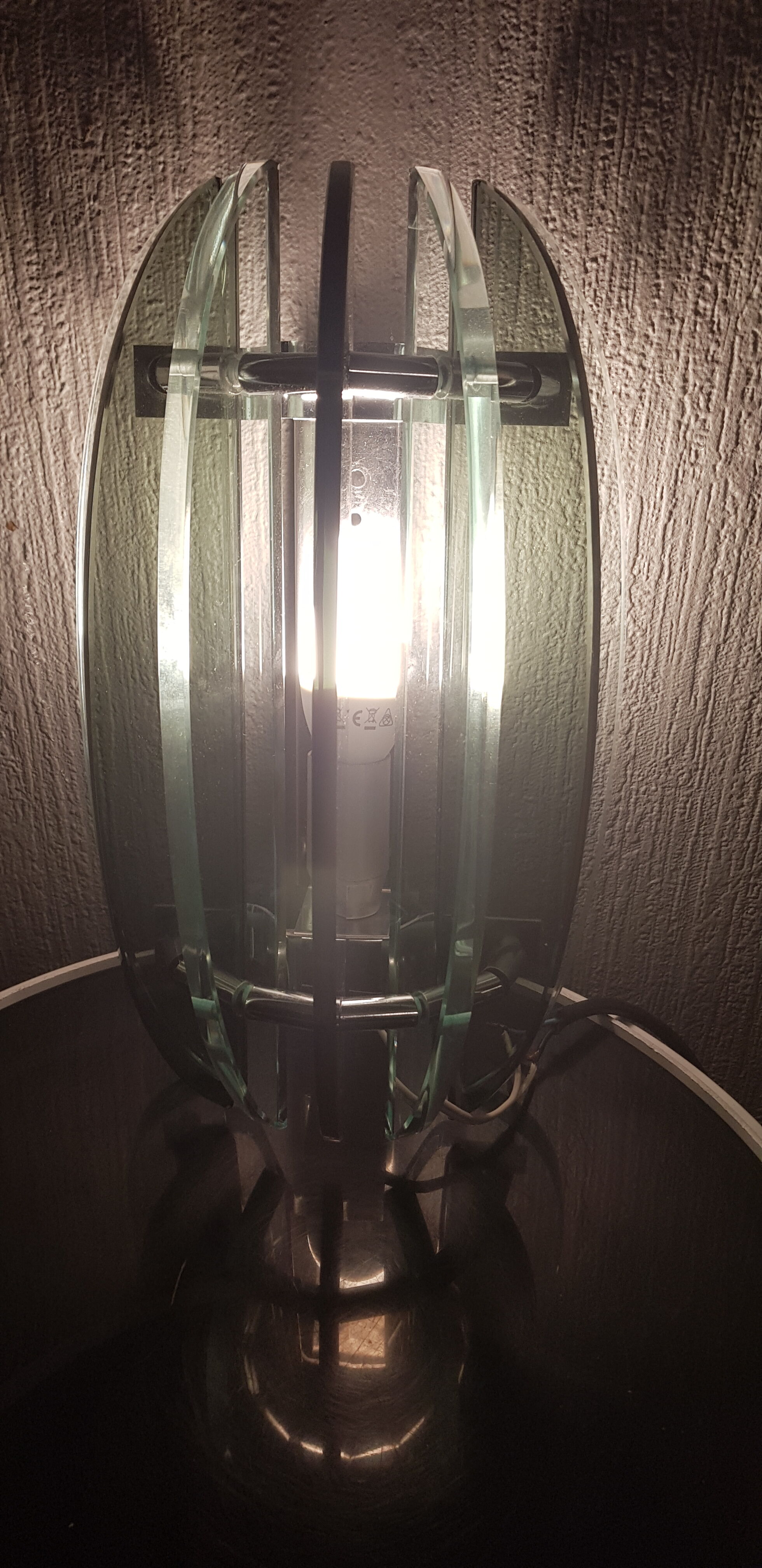 Veca pair of vintage wall light dating from the 1960s.