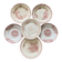 Assiettes dépareillées 