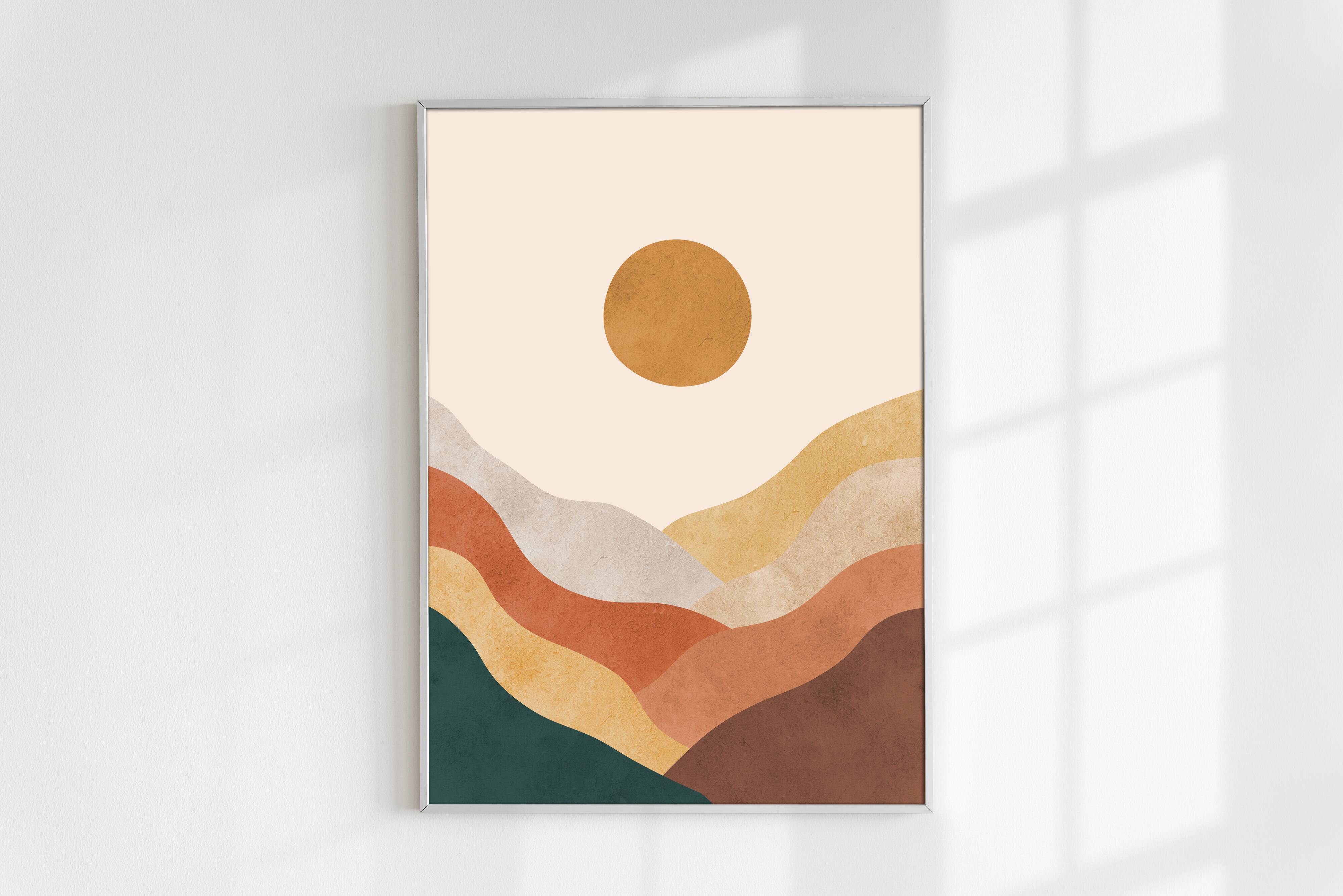 2 Landscape Art Prints. A2 (42x59.4cm)