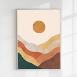 2 Landscape Art Prints. A2 (42x59.4cm)