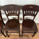 Series of 4 vintage Luterma bistro chairs 1920-1930