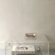 Transparent plexiglass coffee table by Roche Bobois, 1970s design.