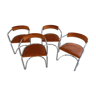 4 fauteuils Victoria par Renato  Zevi