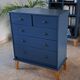 Rød Sødgren blue ganne chest of drawers