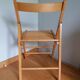 Wooden folding chair