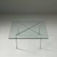 Table basse Original Barcelona par Ludwig Mies van der Rohe pour Knoll, 1920