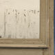 Mirroir rectangulaire peint gris