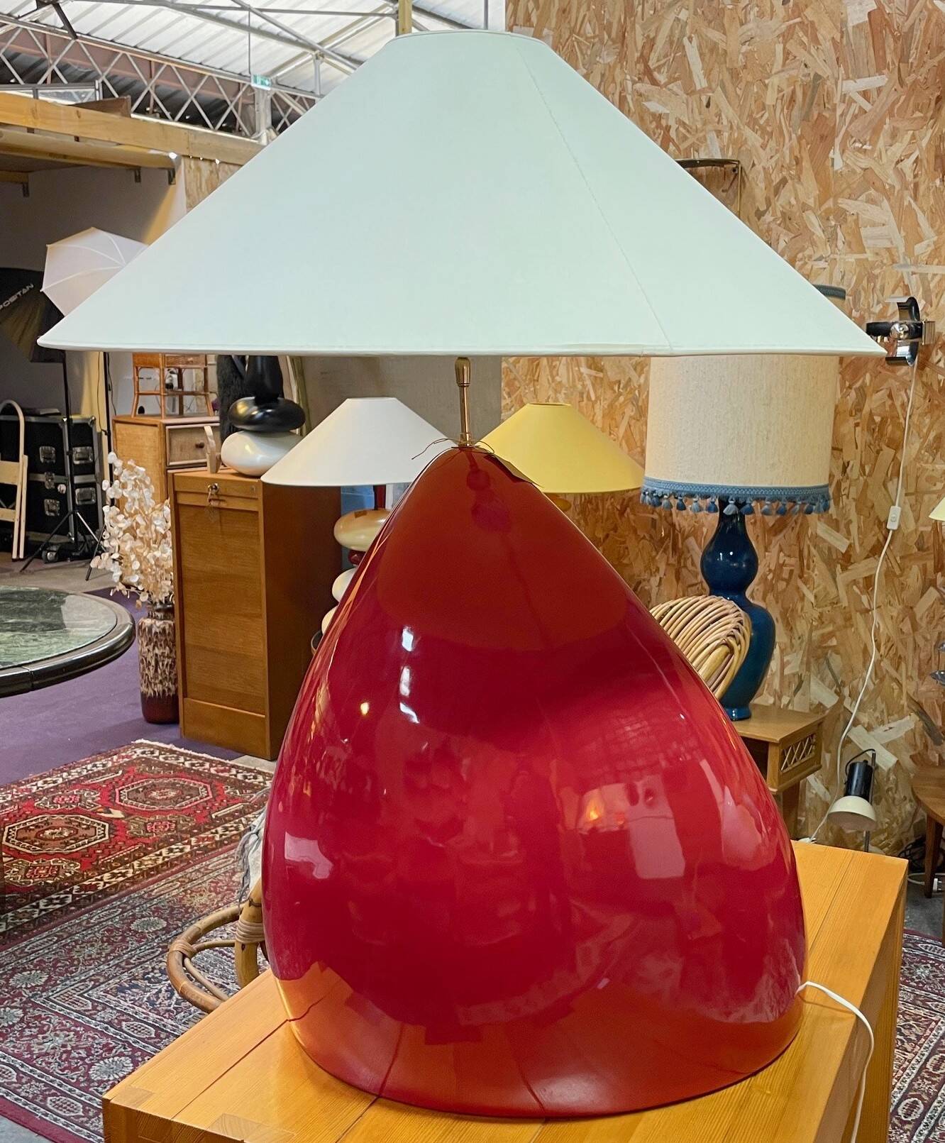 Ceramic lamp by François Châtain from the 2000s.