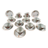 Limoges Raynaud tea service – 12 cups – Vintage 1960s/70s