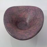 Large Purple & Black 704 Ruscha Art Ceramic Bowl, Germany, 1960s