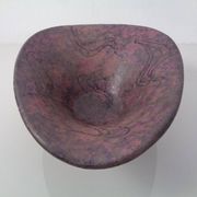 Large purple and black 704 Ruscha art ceramic bowl, Germany, 1960s.